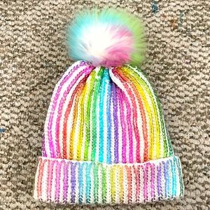 Rainbow hat
